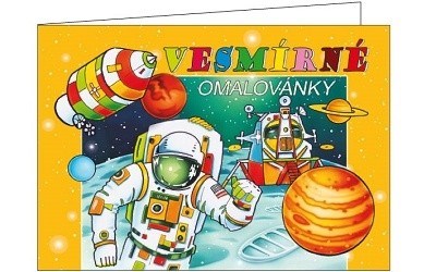 Omalovánky A5 Vesmírné