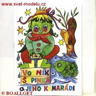 Omalovnky A5 Vodnk upinka a jeho kamardi