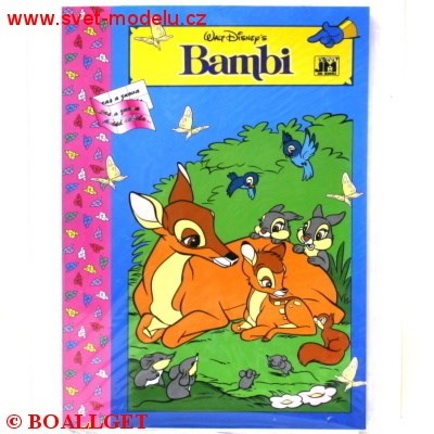 Omalovnky Puzzle Bambi