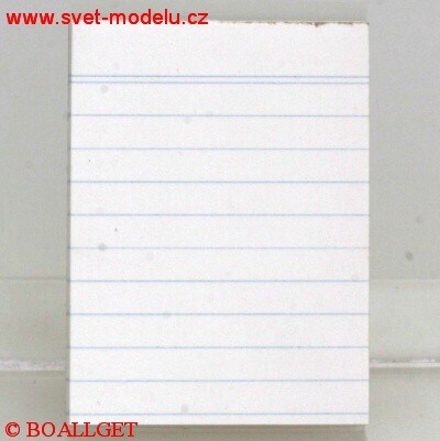 Blok 17054 eko - A7 linkovaný, 50 listů