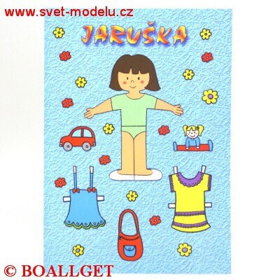 Vystřihovánka Jaruška