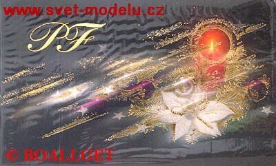 Přání do obálky vánoce - Kometa