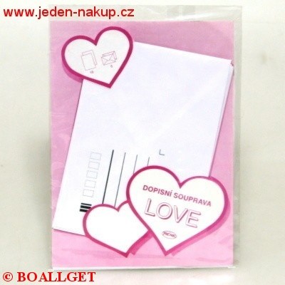 Dopisní souprava obyčejná Aria 4