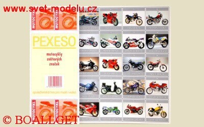 Pexeso Motocykly svtovch znaek