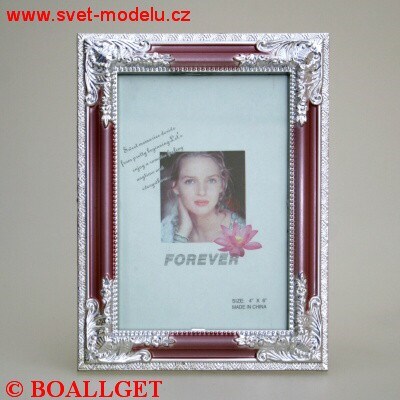 Fotorámeček 10 x15 cm 1. vzor plast