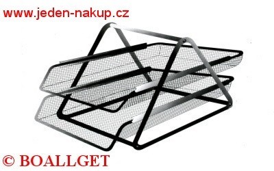 Stojánek drátěný na spisy dvojbox  884610