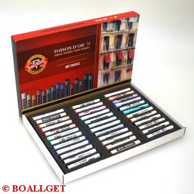 Křída 8515/ 36 - souprava prašných uměleckých kříd