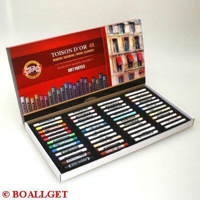 Křída 8516/ 48 - souprava prašných uměleckých kříd