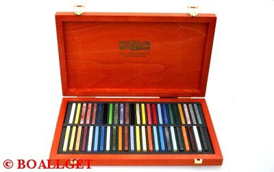 Kazeta 8196/ 48 - souprava tvrdých uměleckých kříd - pastelů