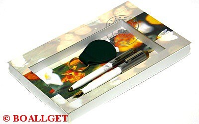 Kuličkové pero + plnicí pero + přívěšek 1 ( 3. vzor )