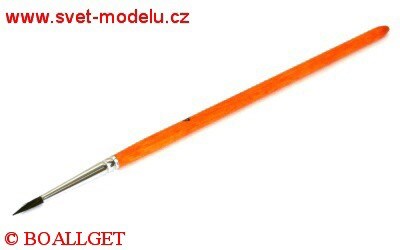 Štětec školní kulatý č. 4