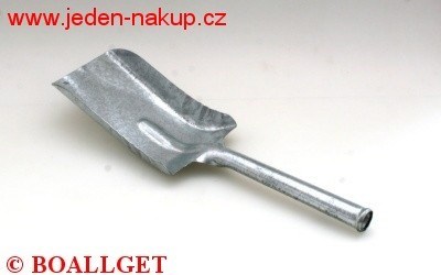 Lopatka kovová - uhlačka