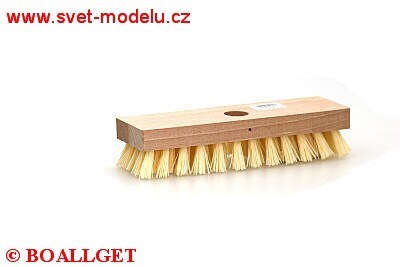 Kartáč rýžový na hůl dřevo