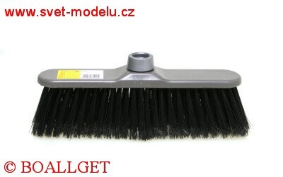 Smeták na hůl 30 cm plast šroubovací