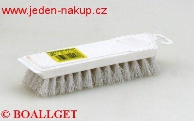 Kartáč podlahový ruční plast