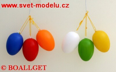 Vejce velikonoční  barevné 6 cm