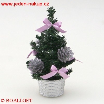 Stromeek zdoben 20 cm - fialov