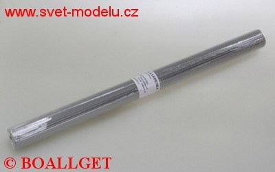 Vlnitá lepenka 50x70 metalové barvy
