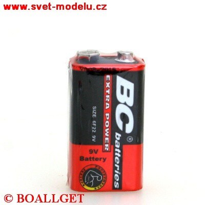 Baterie 6F22R 9V 