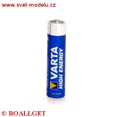Baterie AAA LR03 alkalick minitukov 1,5V - VARTA