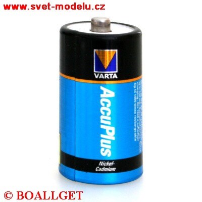 Baterie KR20 nabíjecí velký monočlánek 1,2V - Varta
