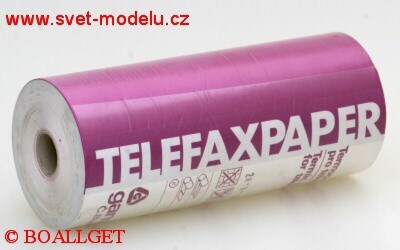 Faxový papír 216x100