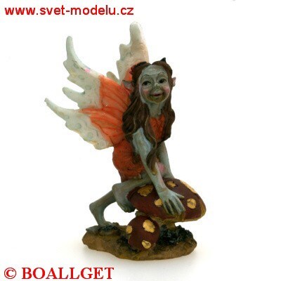 Keramický skřítek s křídly 451841