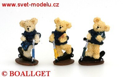 Keramický medvídek  s doplňky EW3016