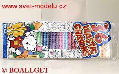 Pastely plastické 36 barev