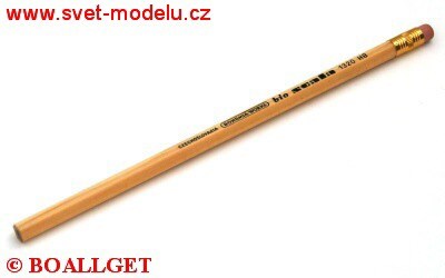 Tužka 1320/ HB Scala s gumkou