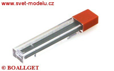 Tuhy 0,5 mm tvrdost 2H do mikrotužky pentel