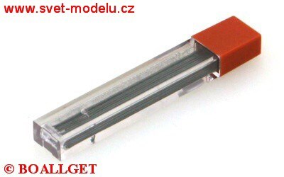 Tuhy 0,5 mm tvrdost 3H do mikrotužky pentel