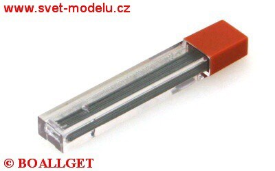 Tuhy 0,5 mm tvrdost F do mikrotužky pentel
