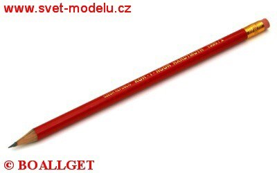 Tužka 1395/ 2 s gumkou