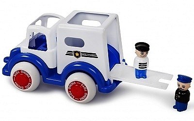 VIKING TOYS AUTO JUMBO POLICIE FURGON