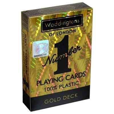 KARTY WADDINGTONS GOLD PLASTIC 55 karet