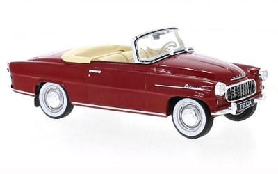 KODA FELICIA CABRIOLET 1959 DARK RED