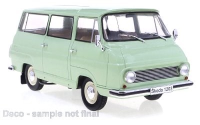 ŠKODA 1203 BUS 1968 GREEN