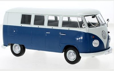 VOLKSWAGEN T1 BUS 1960 WHITE / BLUE