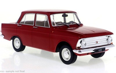 MOSKVI 408 1966 DARK RED
