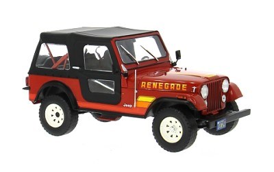 Jeep CJ-7 Renegade 1980 red