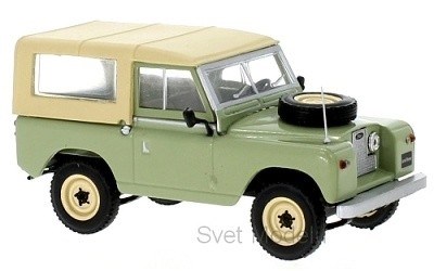 LAND ROVER 88 SERIES II 1961 GREEN / BEIGE