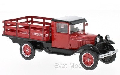 FORD AA PLATFORM TRUCK 1928 RED