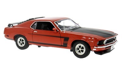 FORD MUSTANG BOSS COUPE 1969 RED