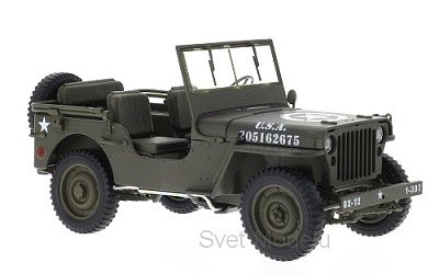JEEP WILLYS U.S. ARMY OPEN