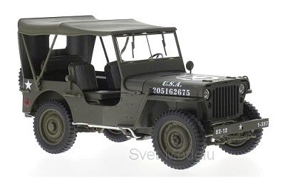 JEEP WILLYS U.S. ARMY CLOSED