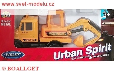 WELLY URBAN SPIRIT NÁKLADNÍ AUTO BAGR - Welly - WE-19610-01 | Svět Modelů