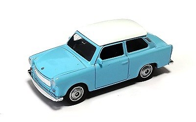 Trabant 601 BLUE / WHITE