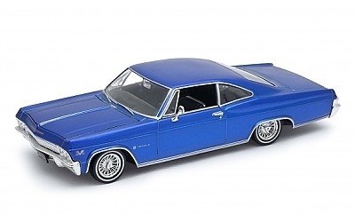 CHEVROLET IMPALA SS396 1965 BLUE HOT RIDER