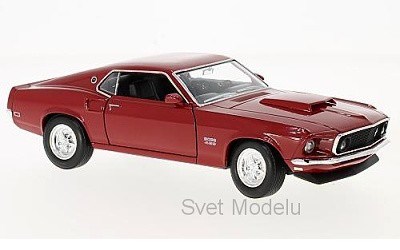 FORD MUSTANG BOSS 429 1969 RED